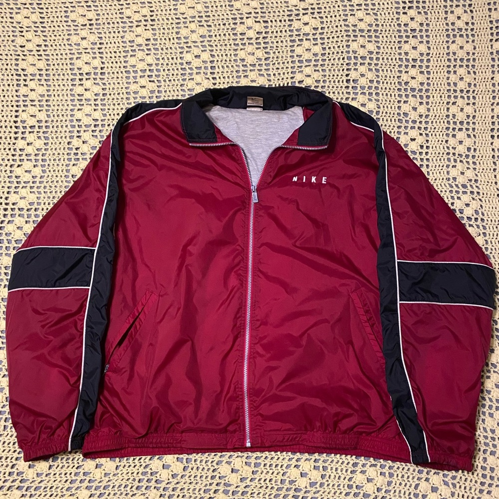1990’s red Nike windbreaker